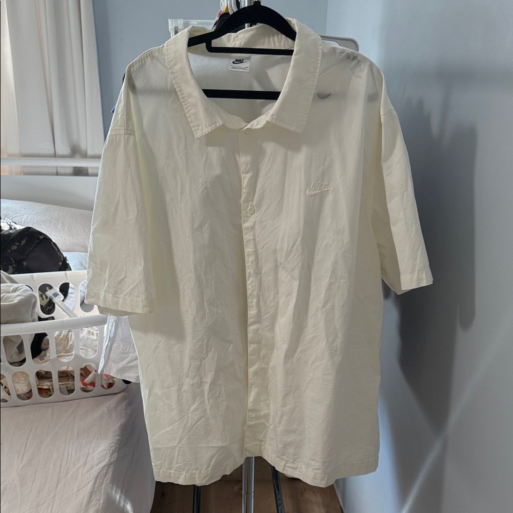 Nike Off-White Button-Up Shirt - Picture 2 of 4